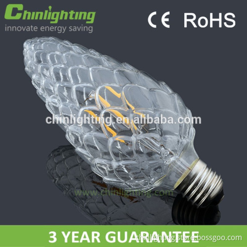 Led filament 4w 3w e27 led bulb OEM service